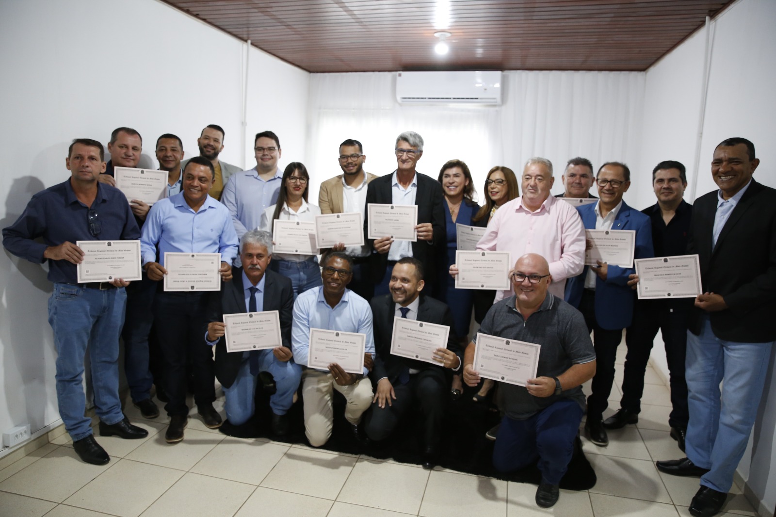 Justiça Eleitoral diploma prefeito, vice-prefeito e vereadores eleitos em Alta Floresta