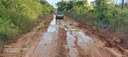 Presidente da Câmara Municipal cobra recuperação de atoleiro na Vicinal Ramal do Mogno