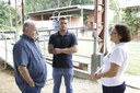 Presidente da Câmara visita Rancho Odílio para conhecer tratamento de ecoterapia